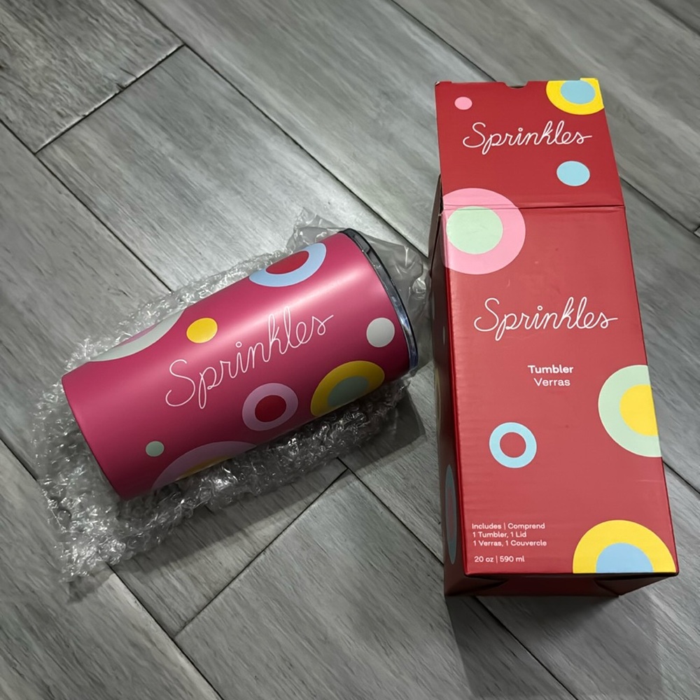 NIB Sprinkles Tumbler